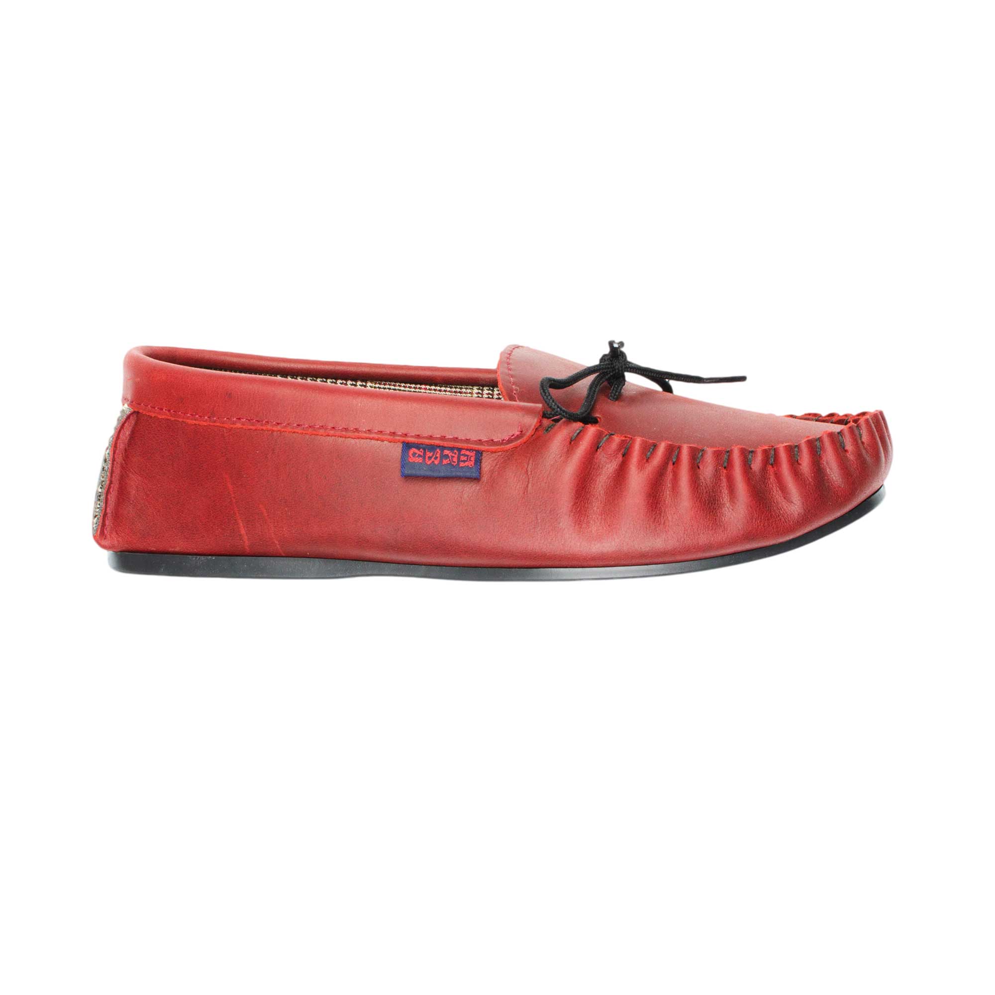 moccasins red